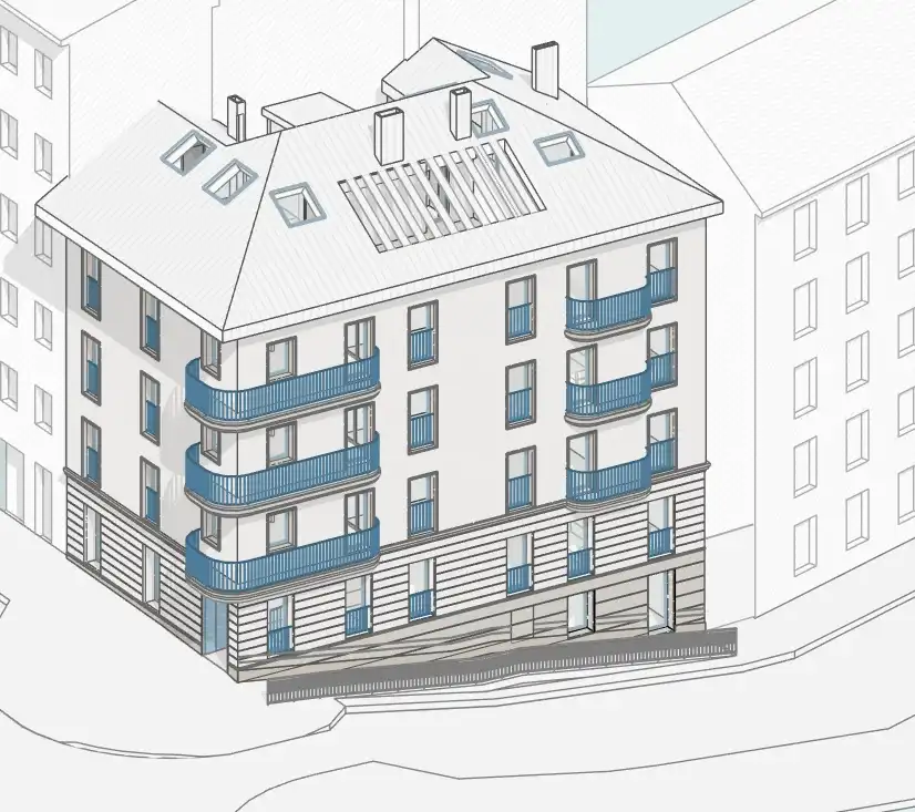 Exterior view of Apartments for sale in Burgos  with Heating, Parquet flooring and Terrace