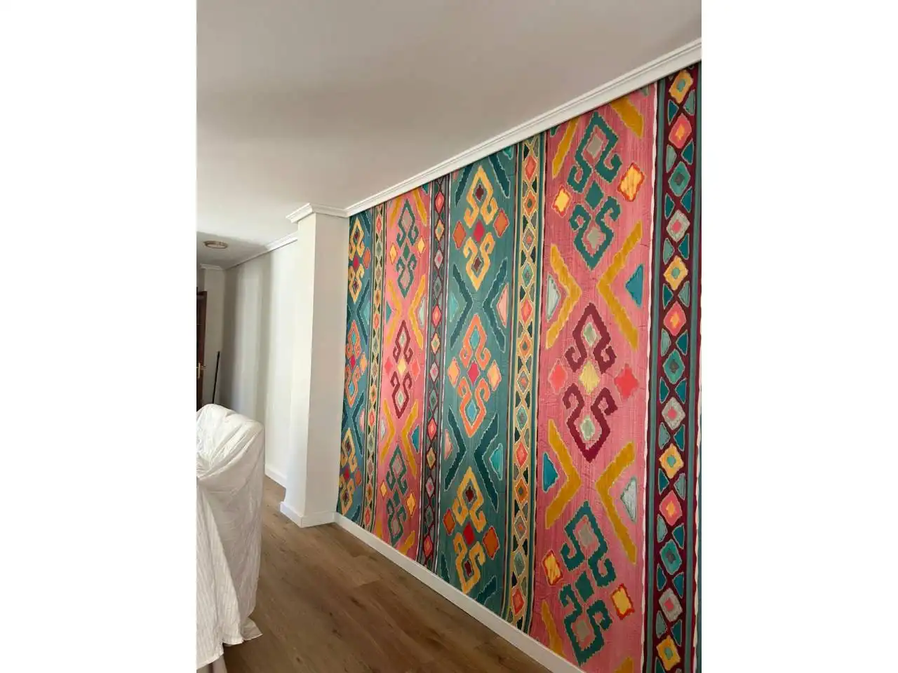 Garden of Flat for rent in Valencia  with Air Conditioner, Parquet flooring and Storage room