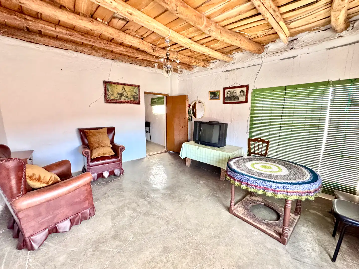 Living room of Houses for sale in Aldeire  with Storage room, Furnished and Balcony