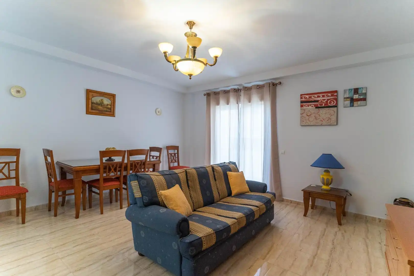 Living room of Flat for rent in Alhaurín El Grande  with Air Conditioner, Heating and Furnished