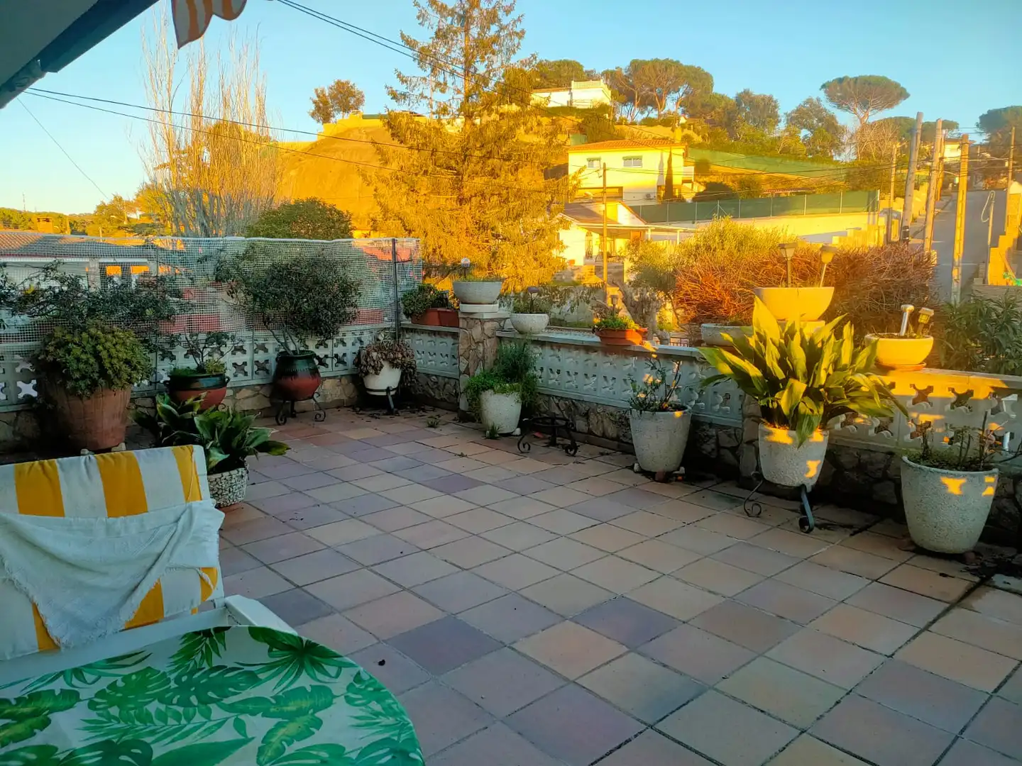 Terraza de Casa adosada en venta en Maçanet de la Selva con Aire acondicionado, Calefacción y Jardín privado