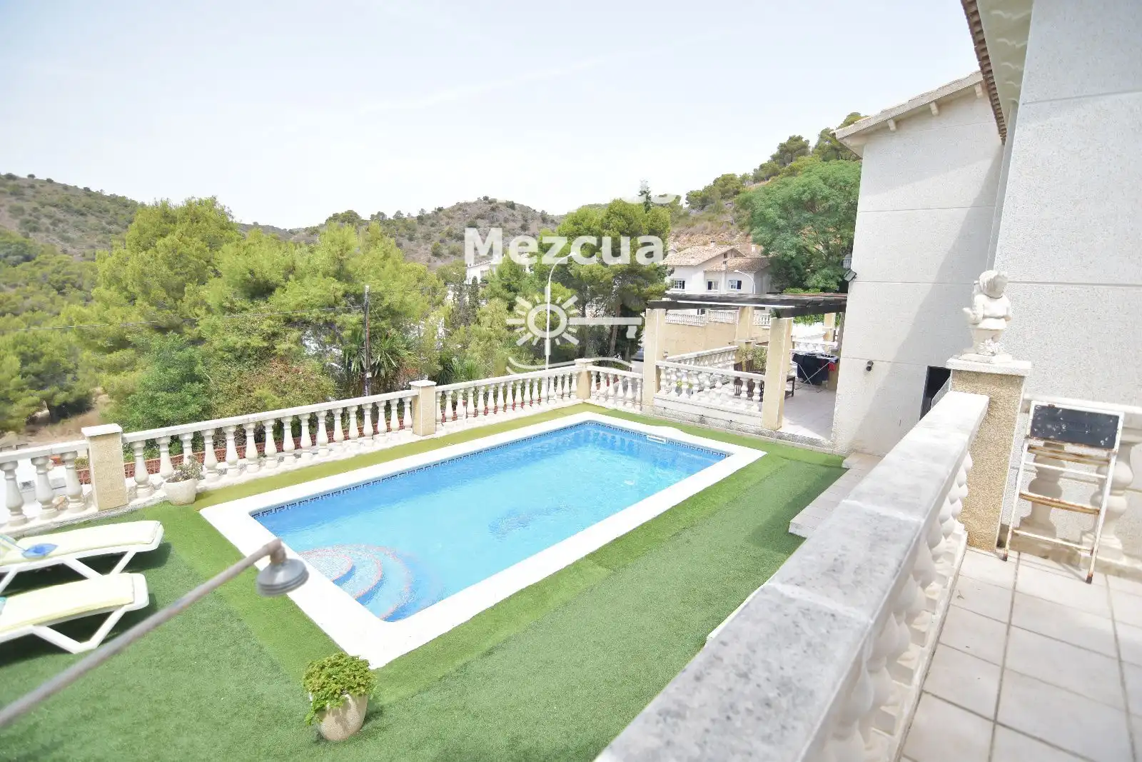 Swimming pool of Detached homes for sale in Roda de Berà  with Heating, Terrace and Swimming Pool