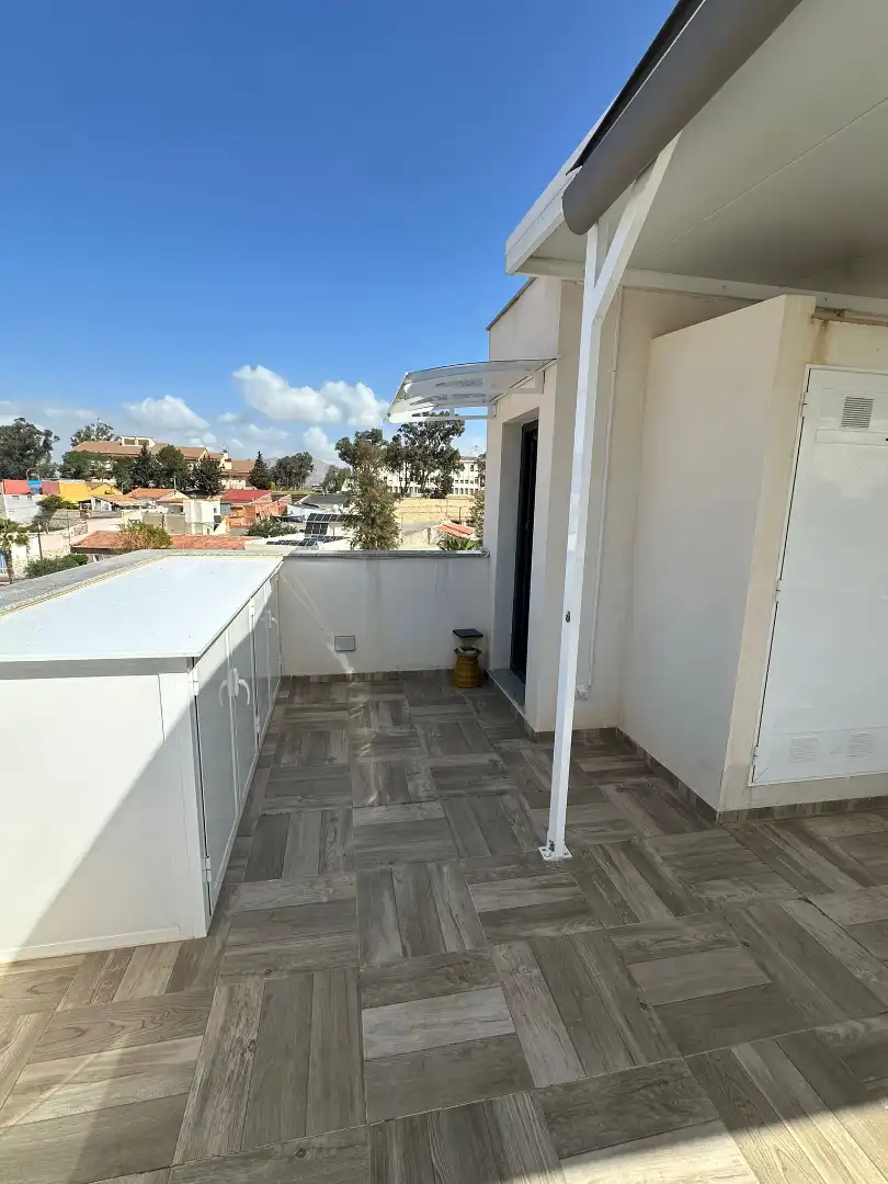 Balcony of Detached homes for sale in Bigastro  with Air Conditioner, Private garden and Terrace
