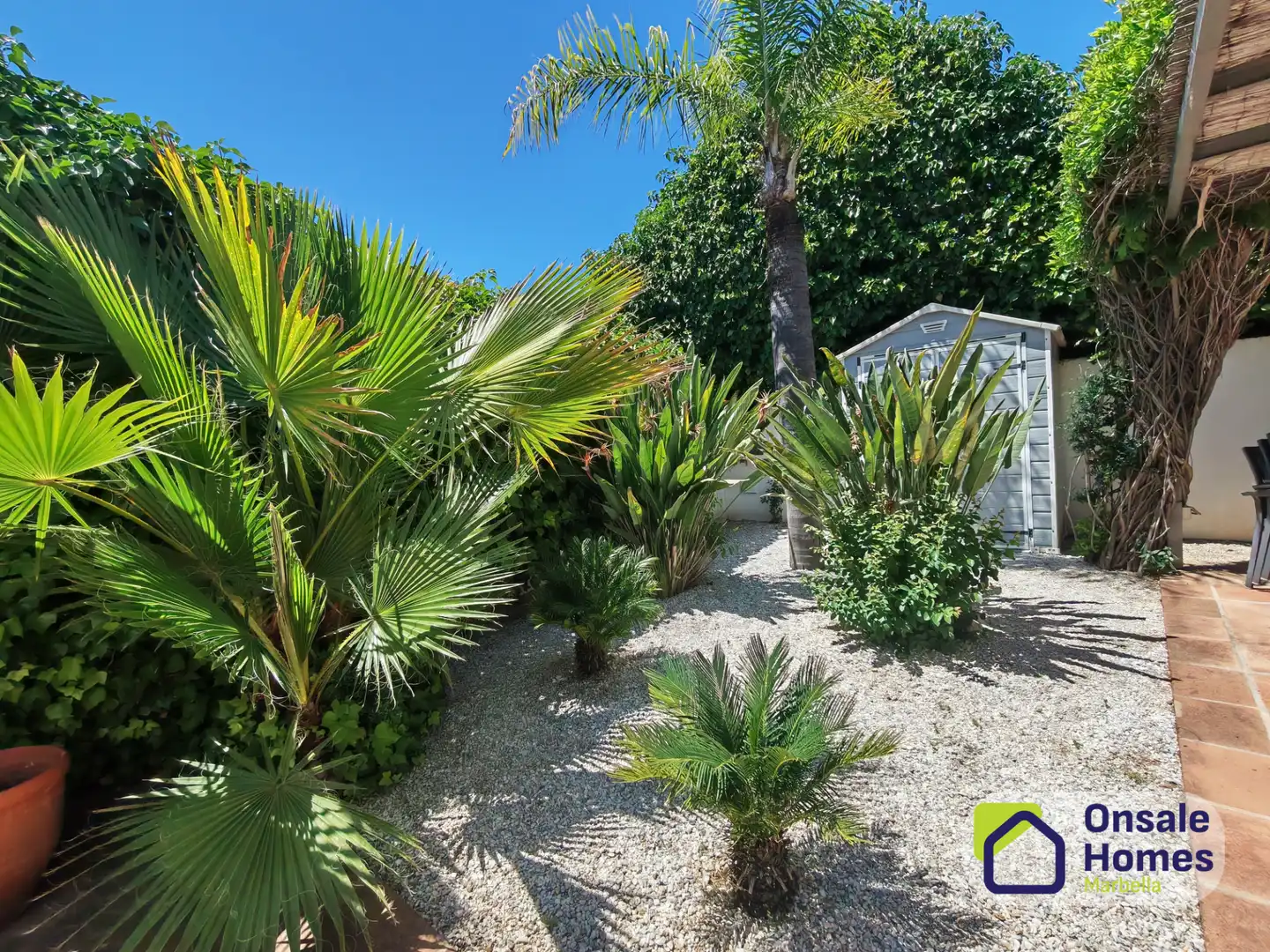 Garden of Houses for rent in Marbella  with Air Conditioner, Private garden and Terrace