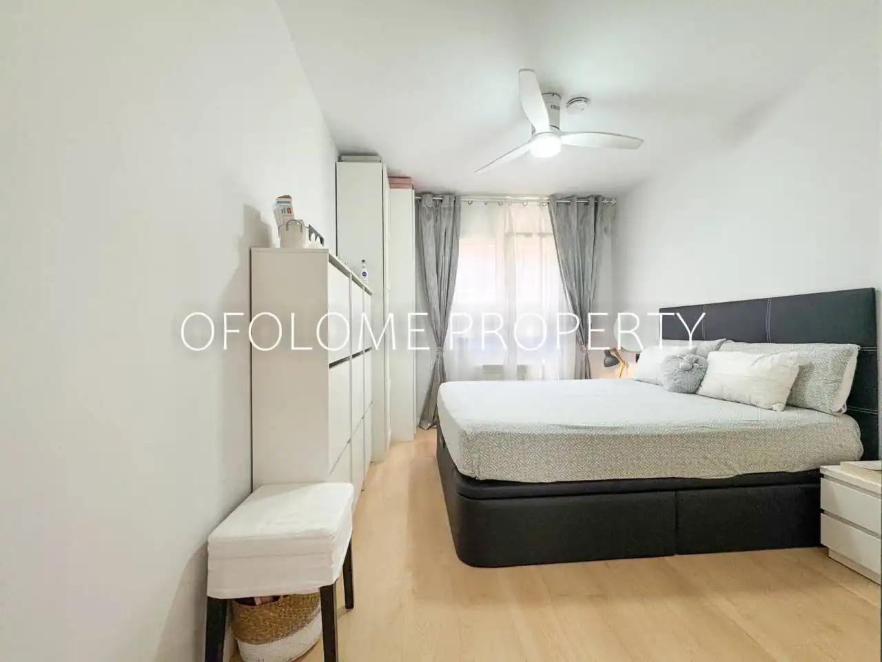 Bedroom of Flat for sale in Sabadell  with Parquet flooring and Balcony