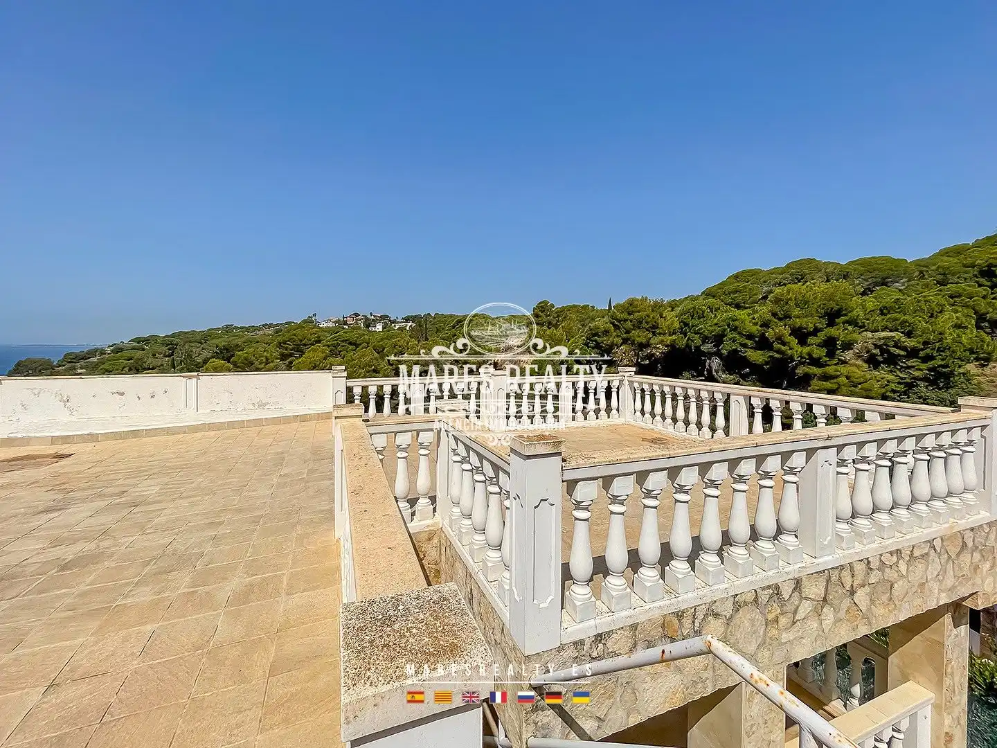 Terrassa de Casa o xalet en venda en Lloret de Mar amb Aire condicionat, Calefacció i Jardí privat