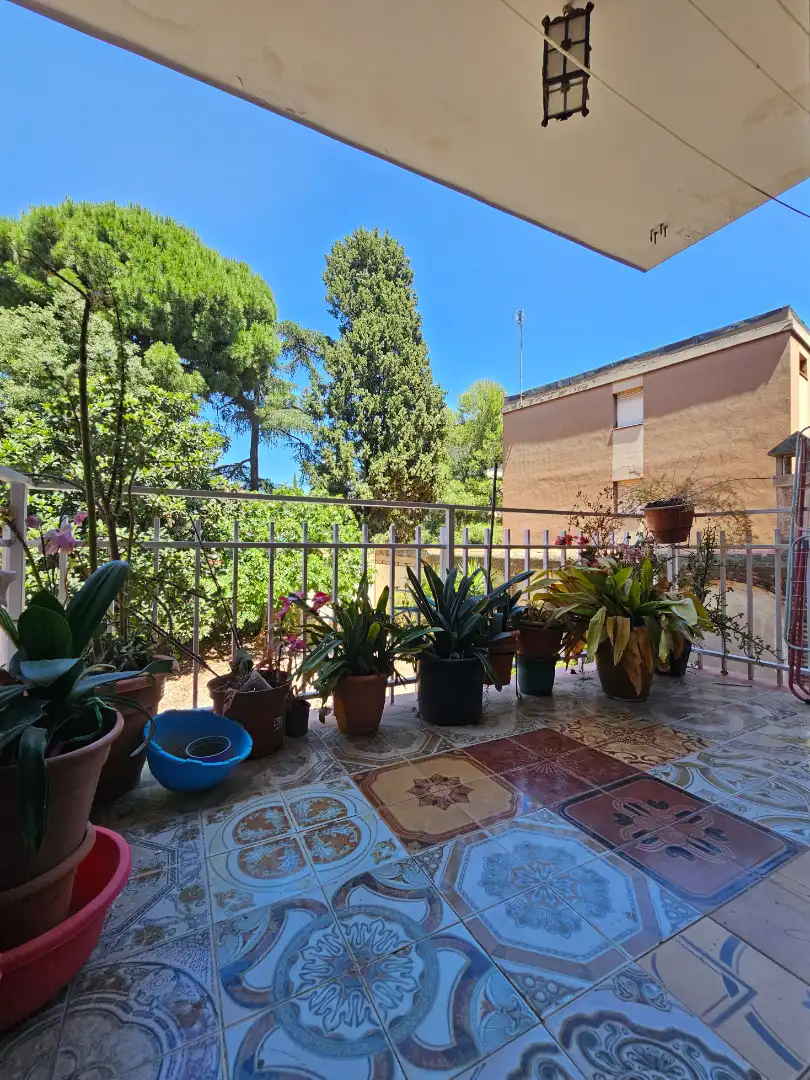 Terrace of Flat for sale in Barcelona  with Heating, Furnished and Balcony