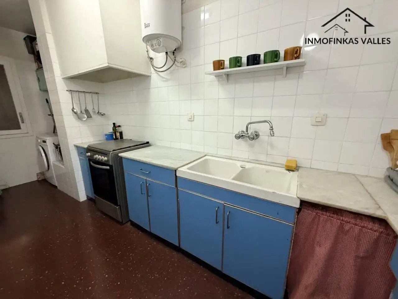 Kitchen of Flat for sale in Sant Andreu de la Barca, Barcelona