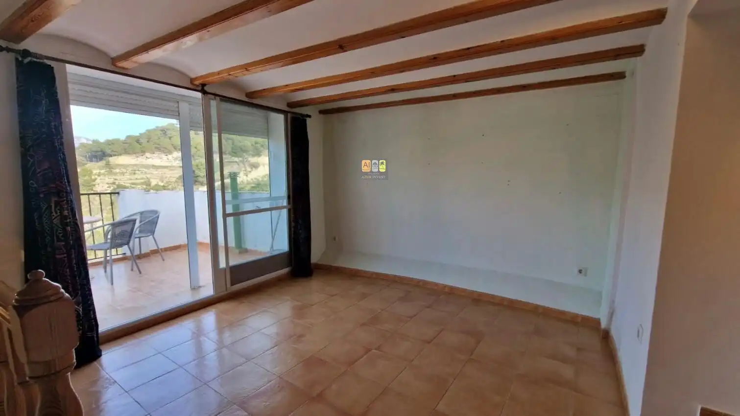 Sala de estar de Finca rústica en venta en Benimantell con Terraza, Trastero y Amueblado
