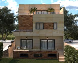 Exterior view of Single-family semi-detached for sale in Arroyomolinos (Madrid)