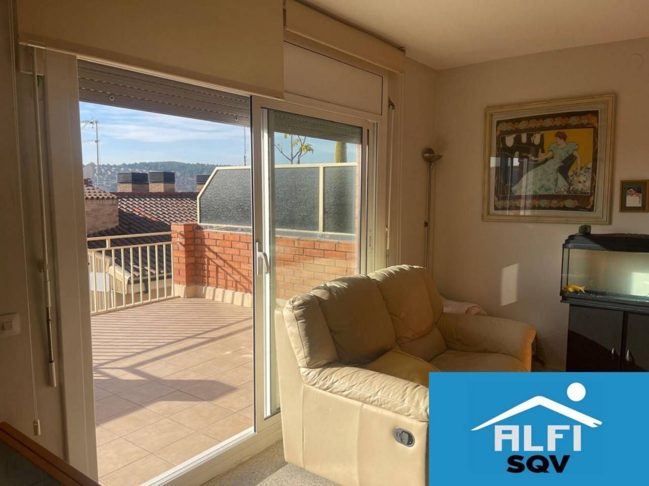 Vista exterior de Àtic en venda en Sant Quirze del Vallès amb Aire condicionat, Calefacció i Terrassa