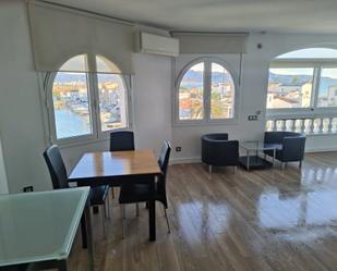 Dining room of Flat to rent in Empuriabrava  with Air Conditioner, Furnished and Oven