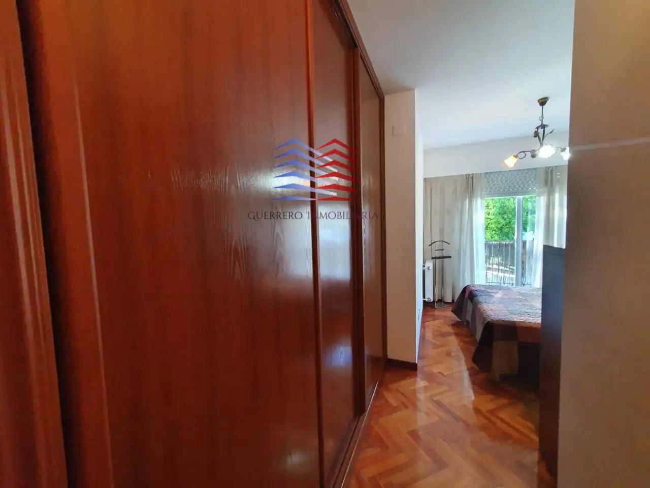 Bedroom of Flat for rent in Ourense Capital   with Heating, Parquet flooring and Storage room