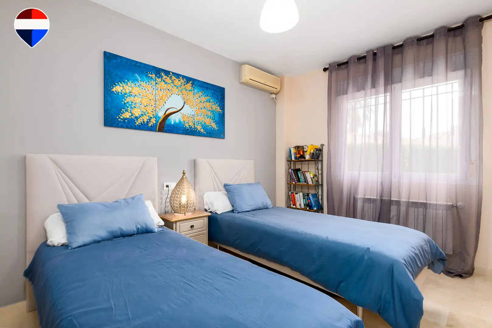 Habitación de Casa o chalet en venta en Mutxamel con Aire acondicionado, Terraza y Piscina