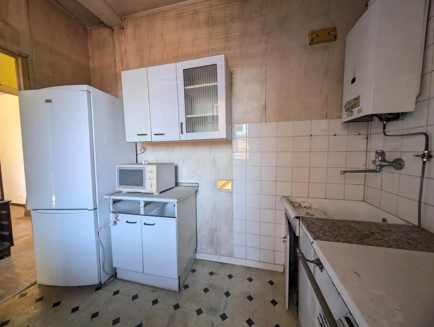 Cuina de Casa o xalet en venda en Langreo amb Jardí privat