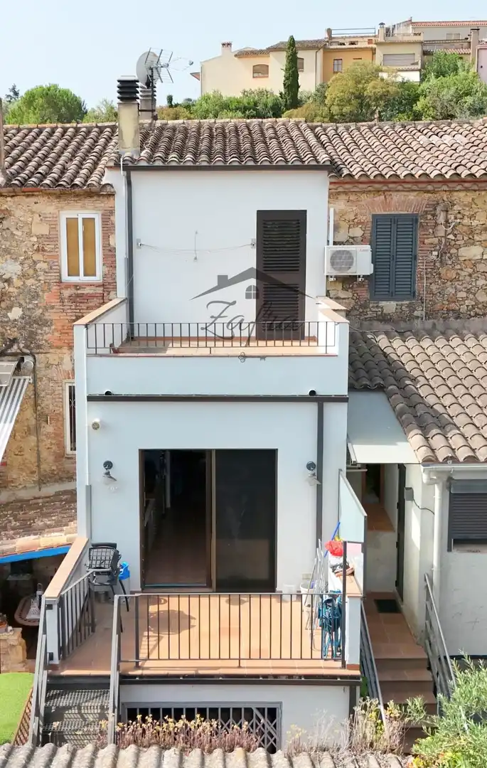 Terrassa de Casa adosada en venda en Llagostera amb Calefacció i Terrassa