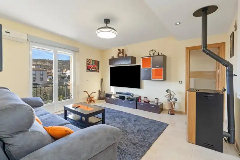 Sala de estar de Piso en venta en Padul con Aire acondicionado, Trastero y Amueblado