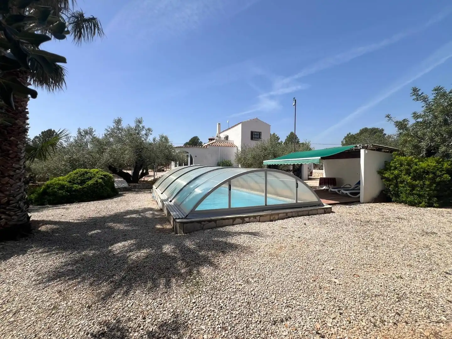 Piscina de Finca rústica en venda en L'Ampolla amb Aire condicionat, Jardí privat i Terrassa
