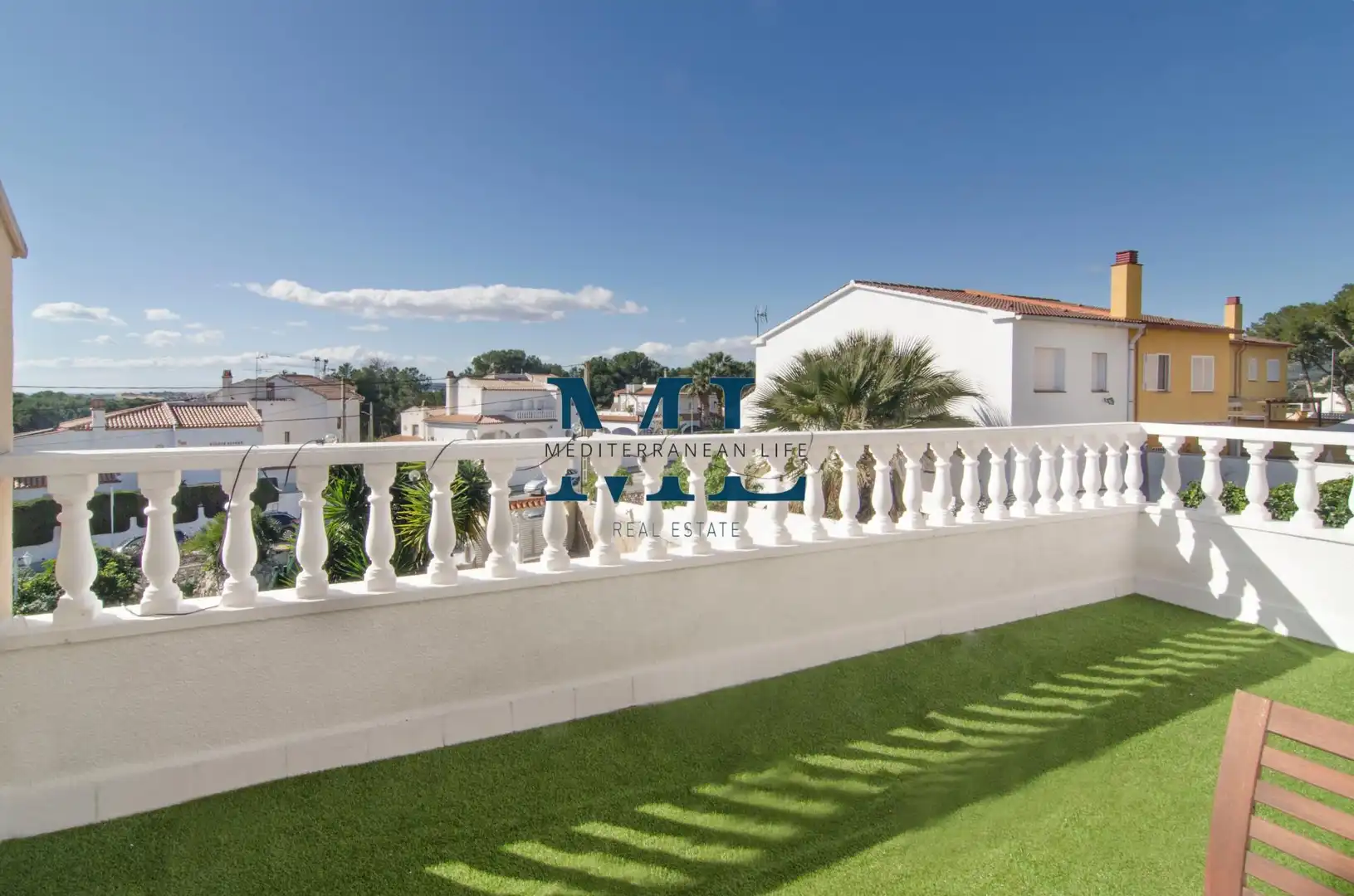 Terrace of Detached homes for sale in Sant Pere de Ribes  with Heating and Swimming Pool
