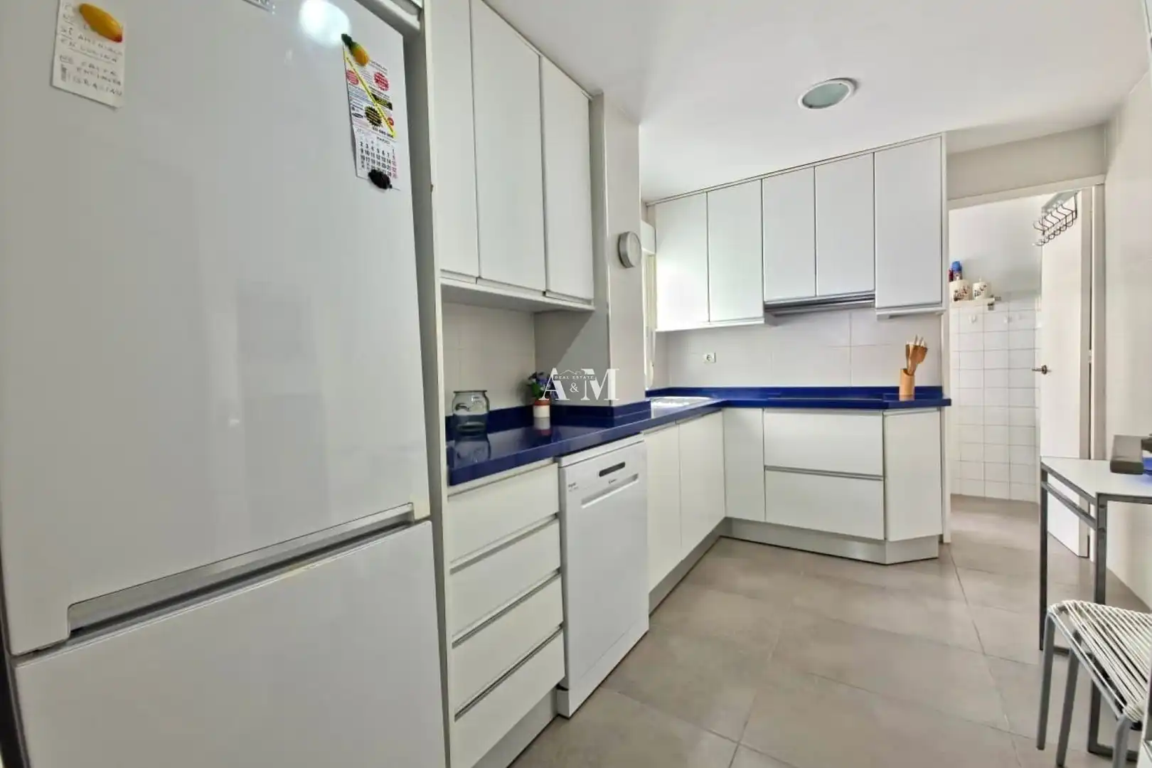 Cocina de Piso de alquiler en Torrevieja con Aire acondicionado, Calefacción y Terraza