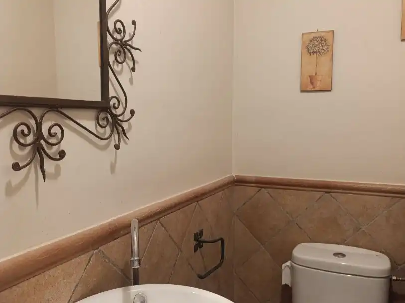 Baño de Casa o chalet en venta en Moralzarzal con Calefacción, Jardín privado y Terraza