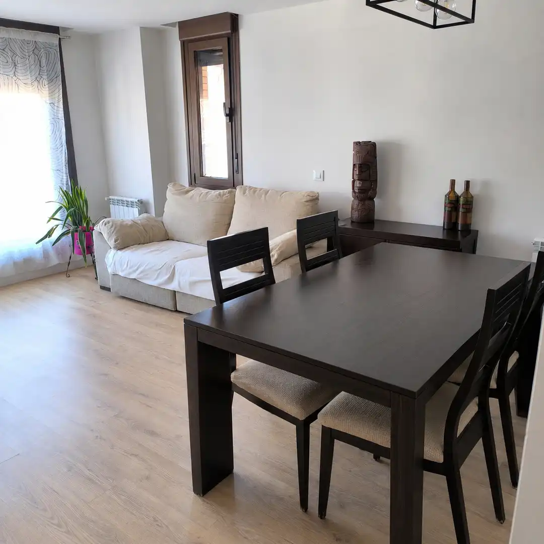 Living room of Flat for rent in Moralzarzal  with Heating, Terrace and Storage room