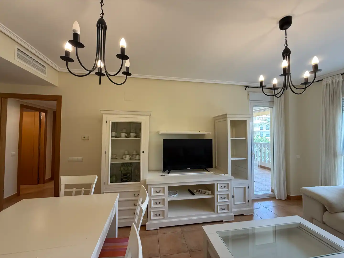 Sala d'estar de Apartament en venda en Dénia amb Aire condicionat, Calefacció i Terrassa