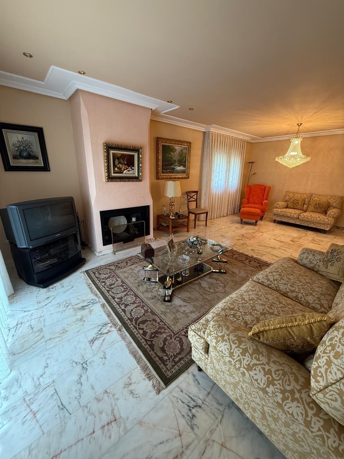 Living room of House or chalet for sale in  Murcia Capital  with Air Conditioner, Heating and Private garden