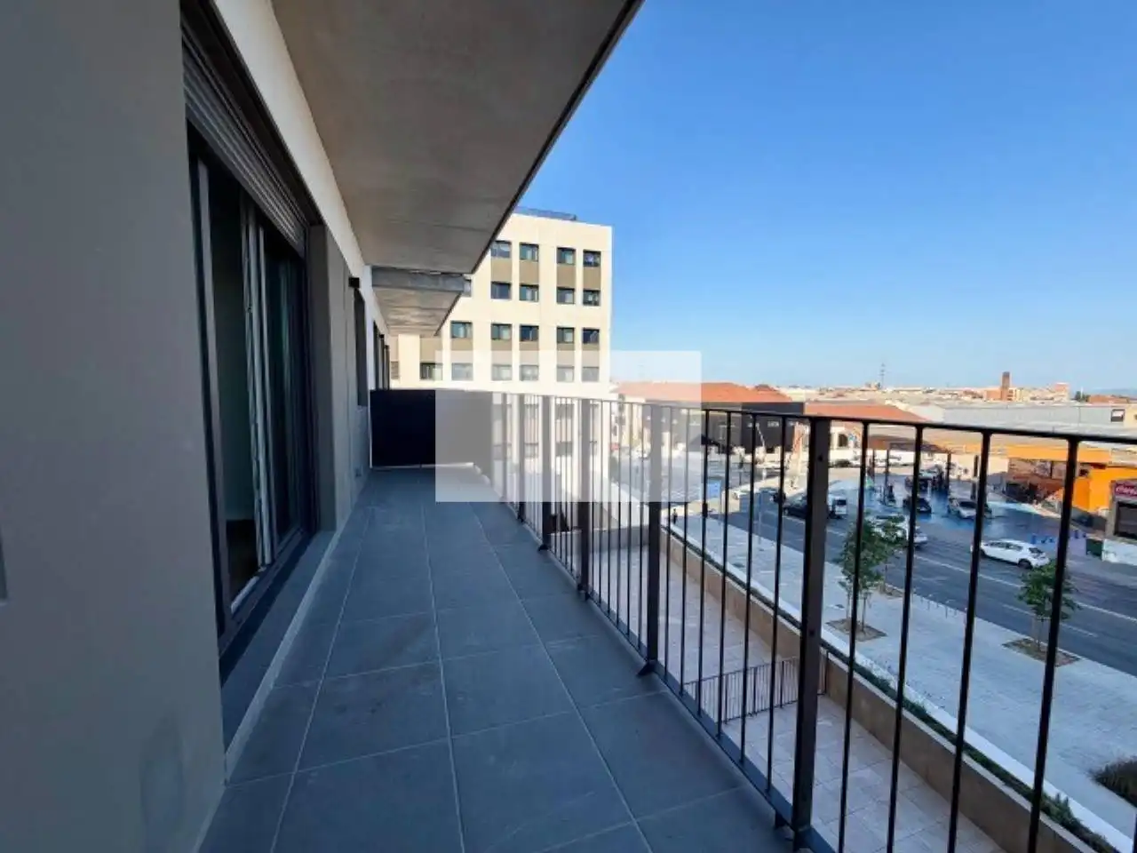 Terrace of Flat for rent in Terrassa  with Air Conditioner, Heating and Parquet flooring