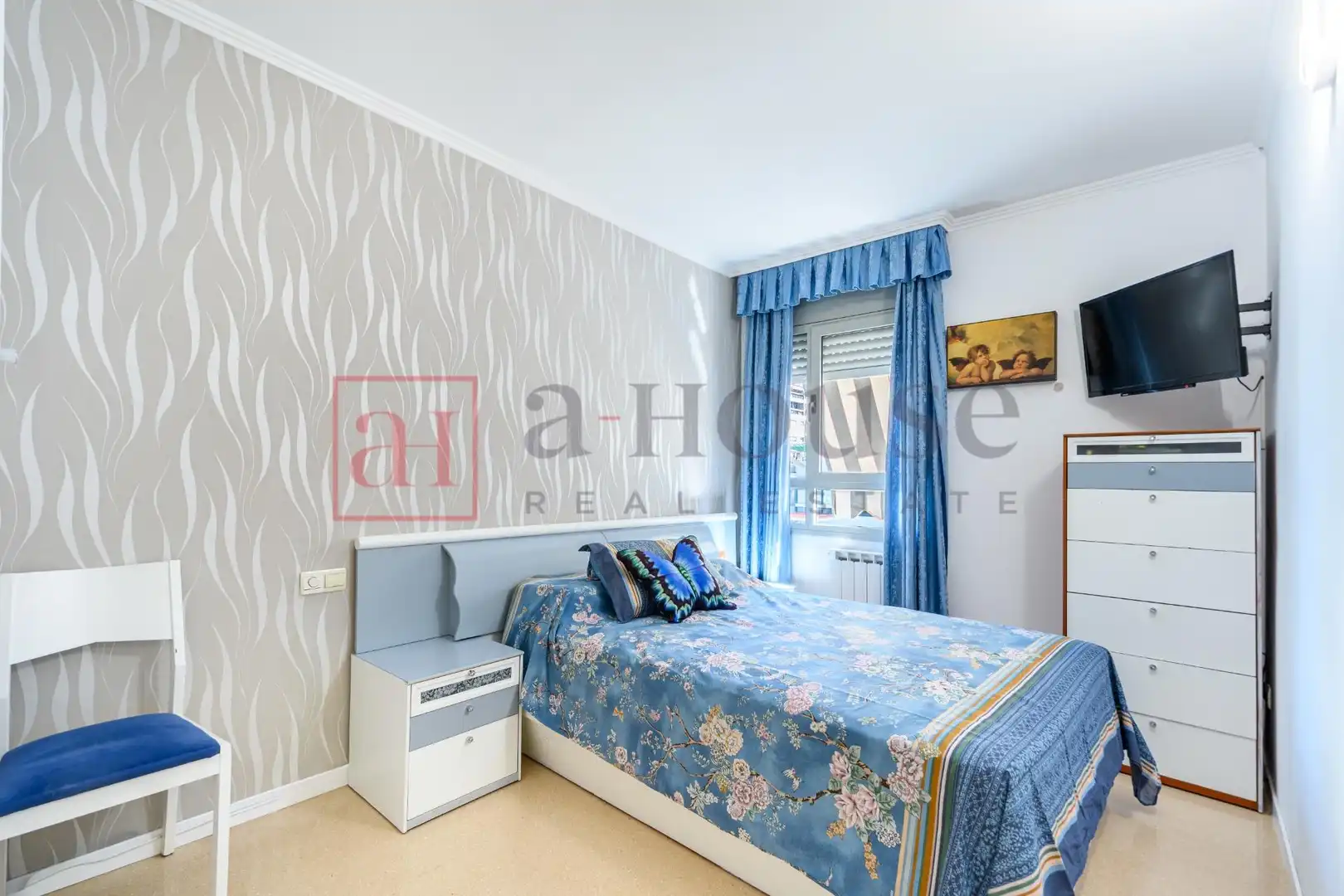 Bedroom of Flat for sale in Barcelona  with Air Conditioner, Heating and Terrace