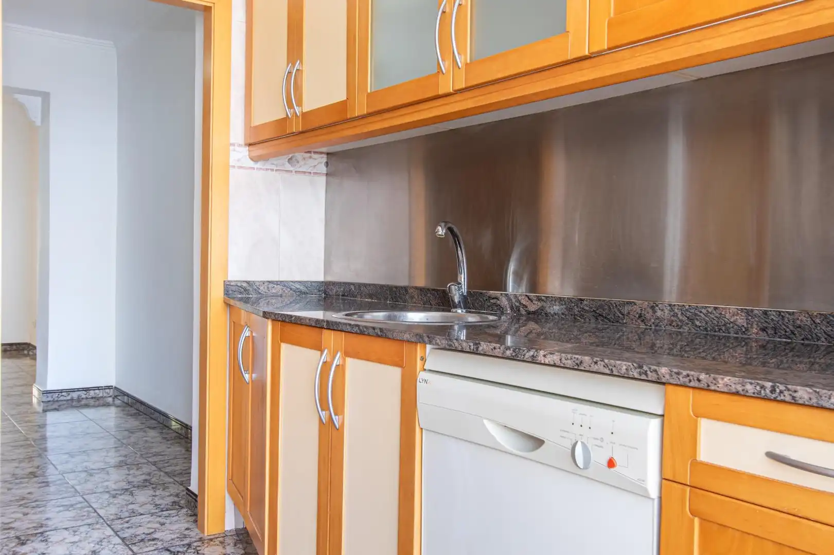 Kitchen of Flat for sale in  Palma de Mallorca  with Air Conditioner, Furnished and Balcony
