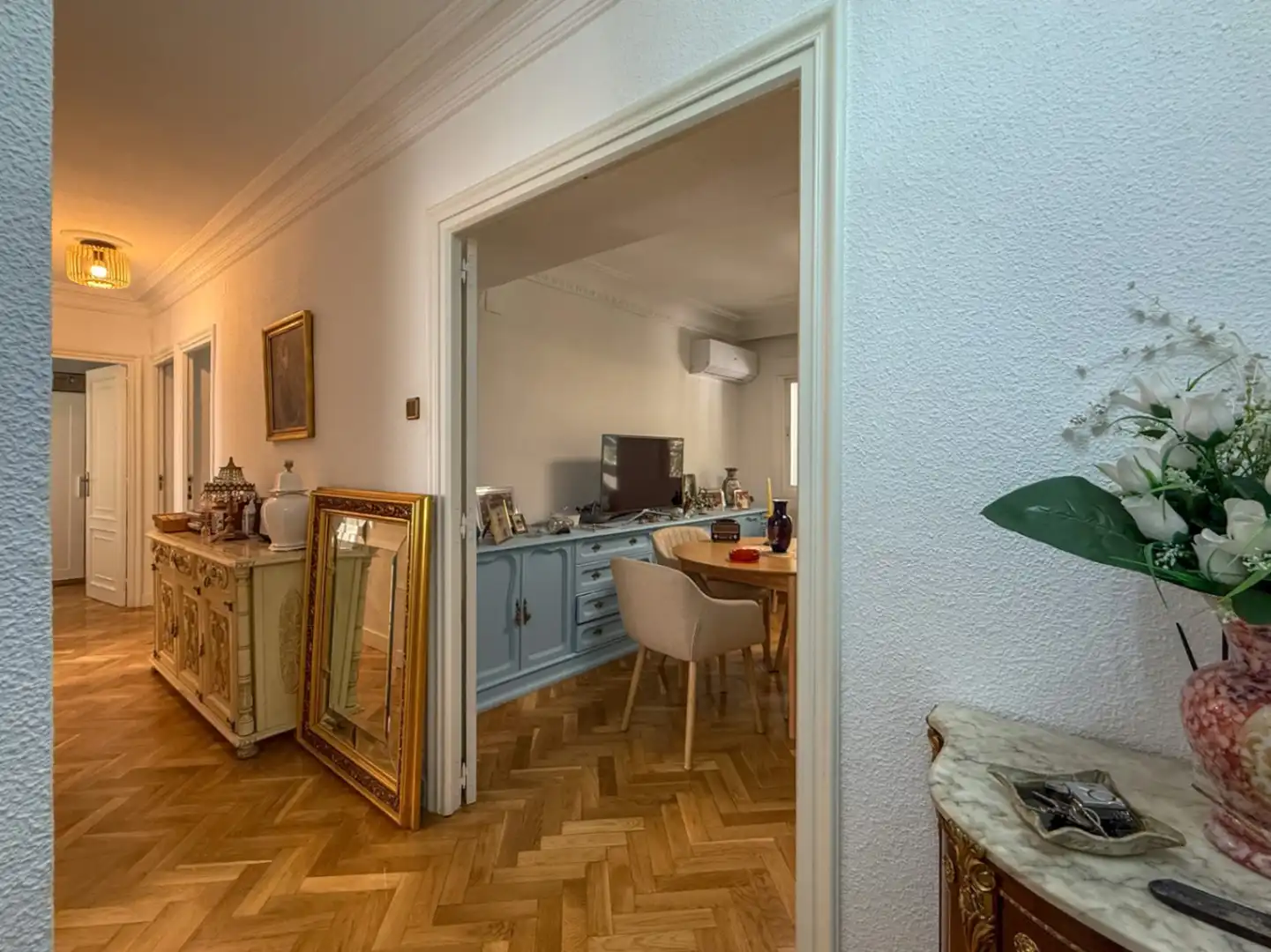 Dining room of Flat for sale in Madrid  with Air Conditioner, Heating and Terrace