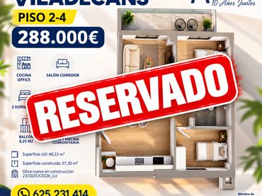Piso con balcón en venta en Carretera de Sant Climent 70