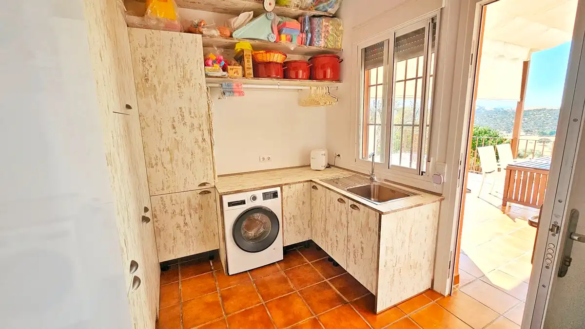 Cocina de Casa o chalet en venta en Cañaveral de León con Aire acondicionado, Jardín privado y Terraza