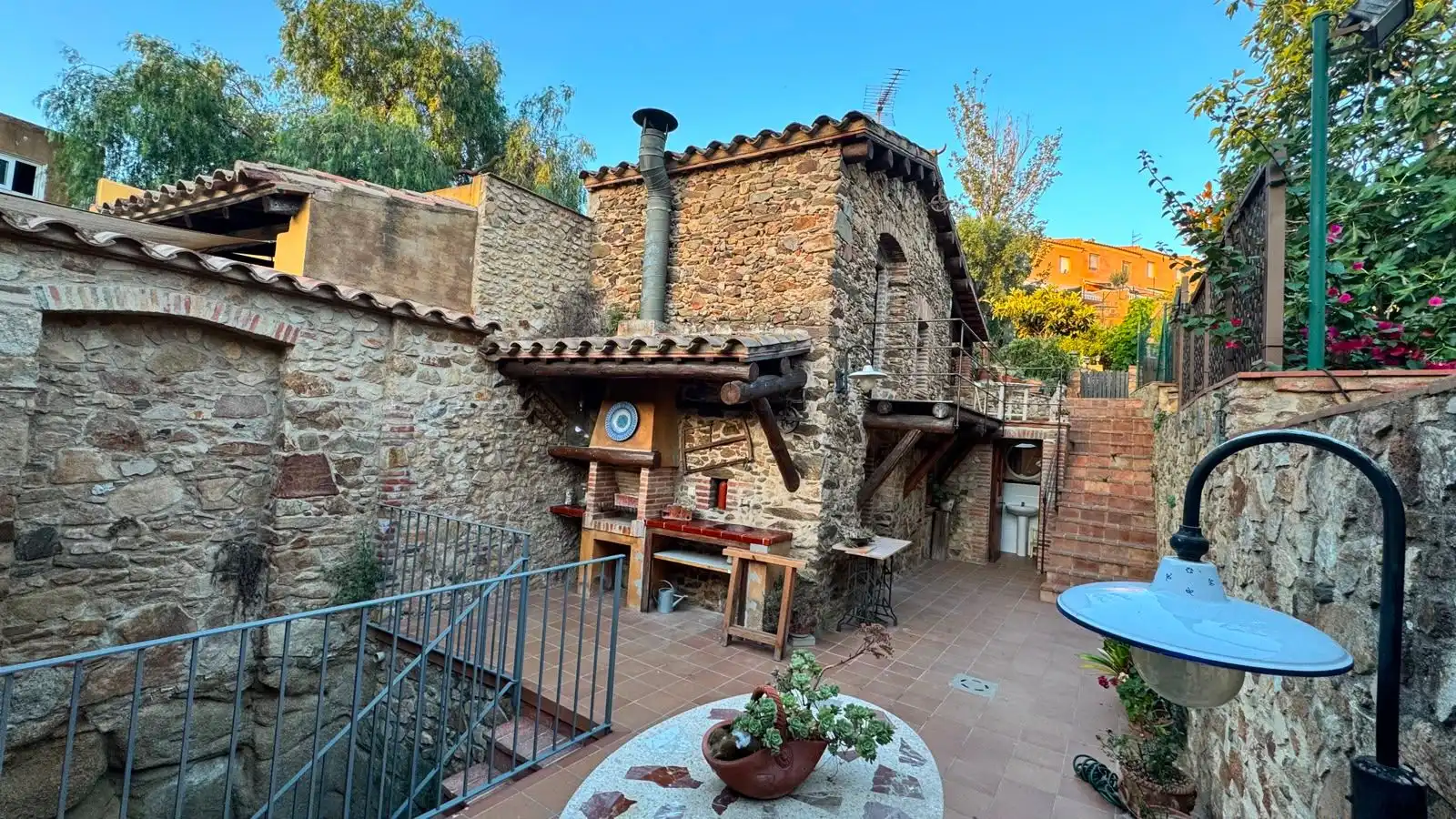 Terrassa de Finca rústica de lloguer en Palamós amb Calefacció, Jardí privat i Traster
