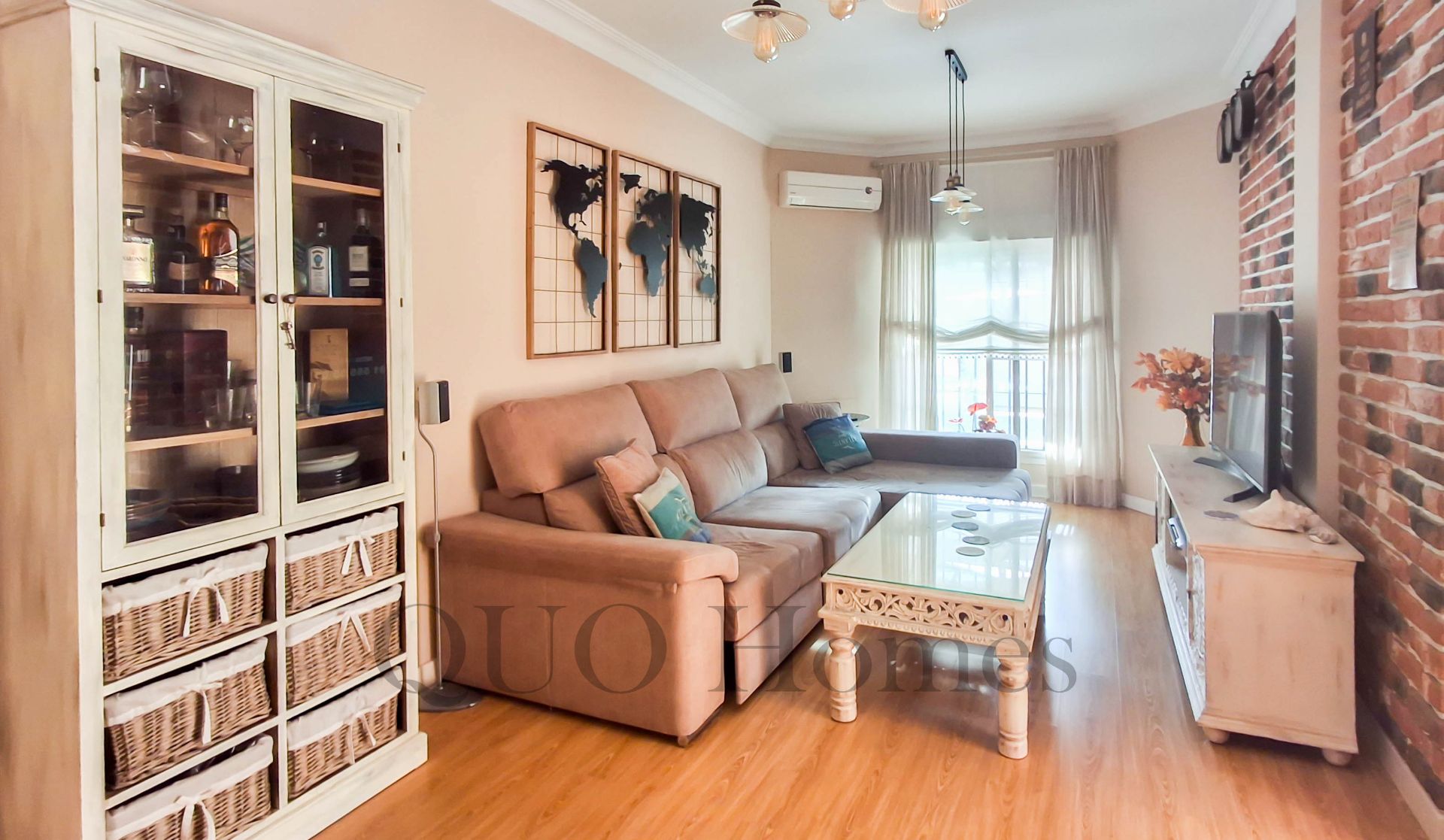 Sala de estar de Casa adosada en venta en Jerez de la Frontera con Amueblado