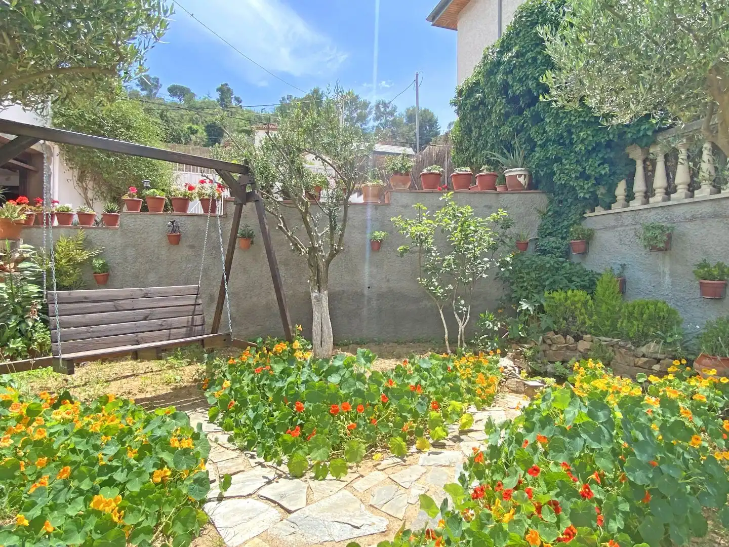 Jardín de Casa o chalet en venta en Sant Vicenç Dels Horts con Aire acondicionado, Terraza y Piscina