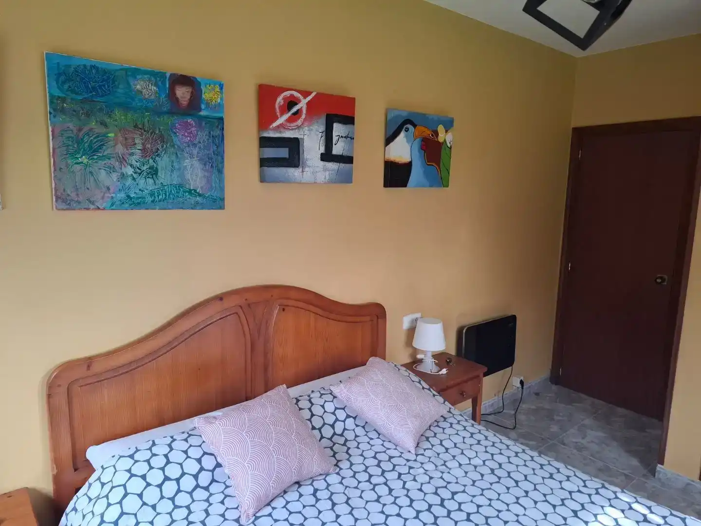 Habitación de Planta baja para compartir en Valdoviño con Calefacción, Jardín privado y Terraza