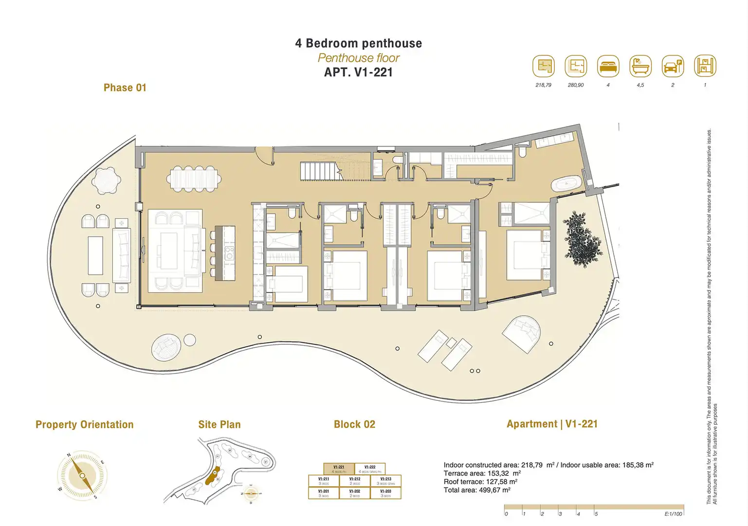 Penthouse mit Pool zum Verkauf in La Quinta, imagen 37