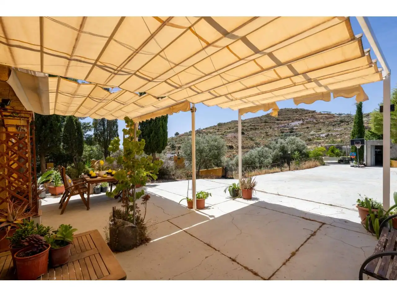 Terraza de Finca rústica en venta en Felix con Jardín privado, Terraza y Amueblado