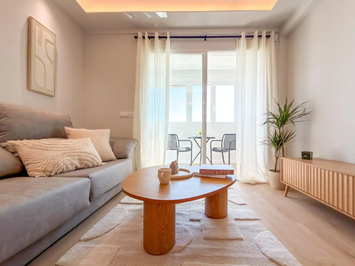 Wohnzimmer von Wohnung zum Verkauf in Madrid mit Klimaanlage, Heizung und Möbliert