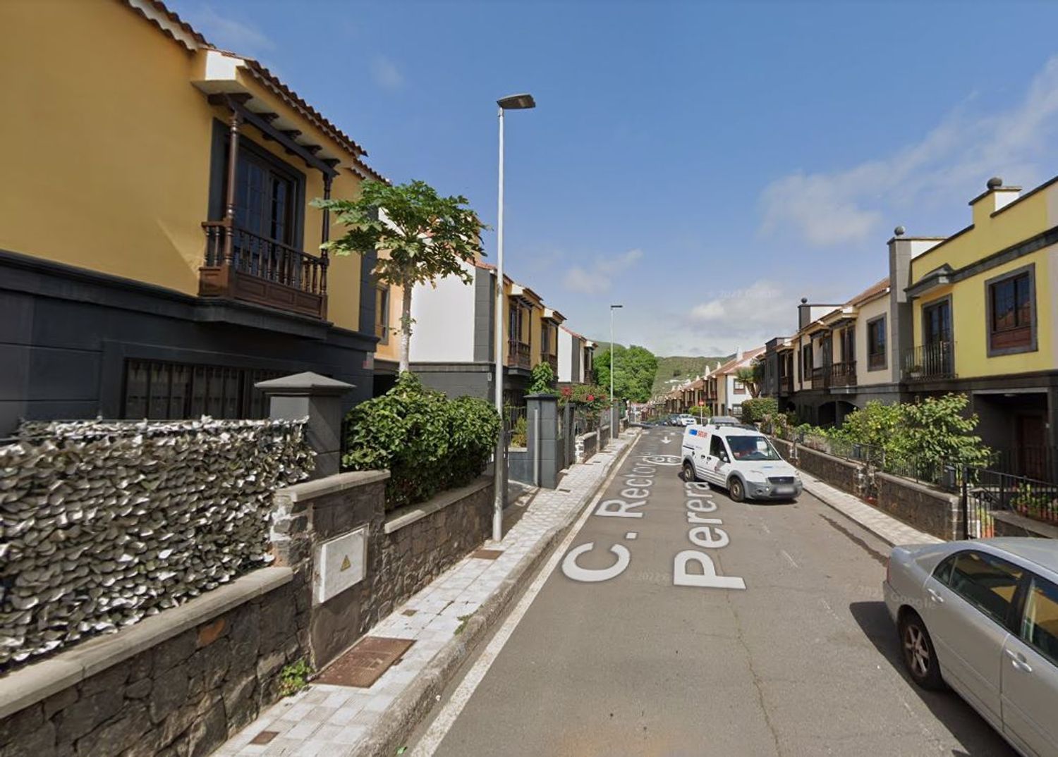 Vista exterior de Casa adosada en venda en San Cristóbal de la Laguna