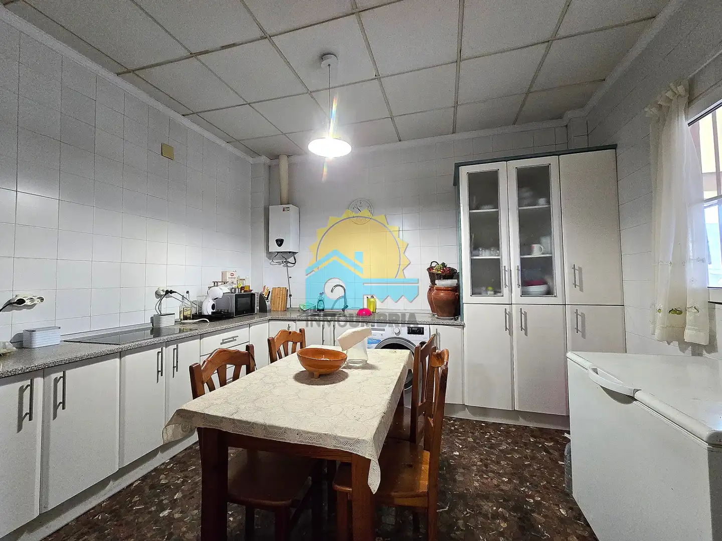 Cocina de Casa o chalet en venta en Gibraleón con Aire acondicionado, Jardín privado y Terraza
