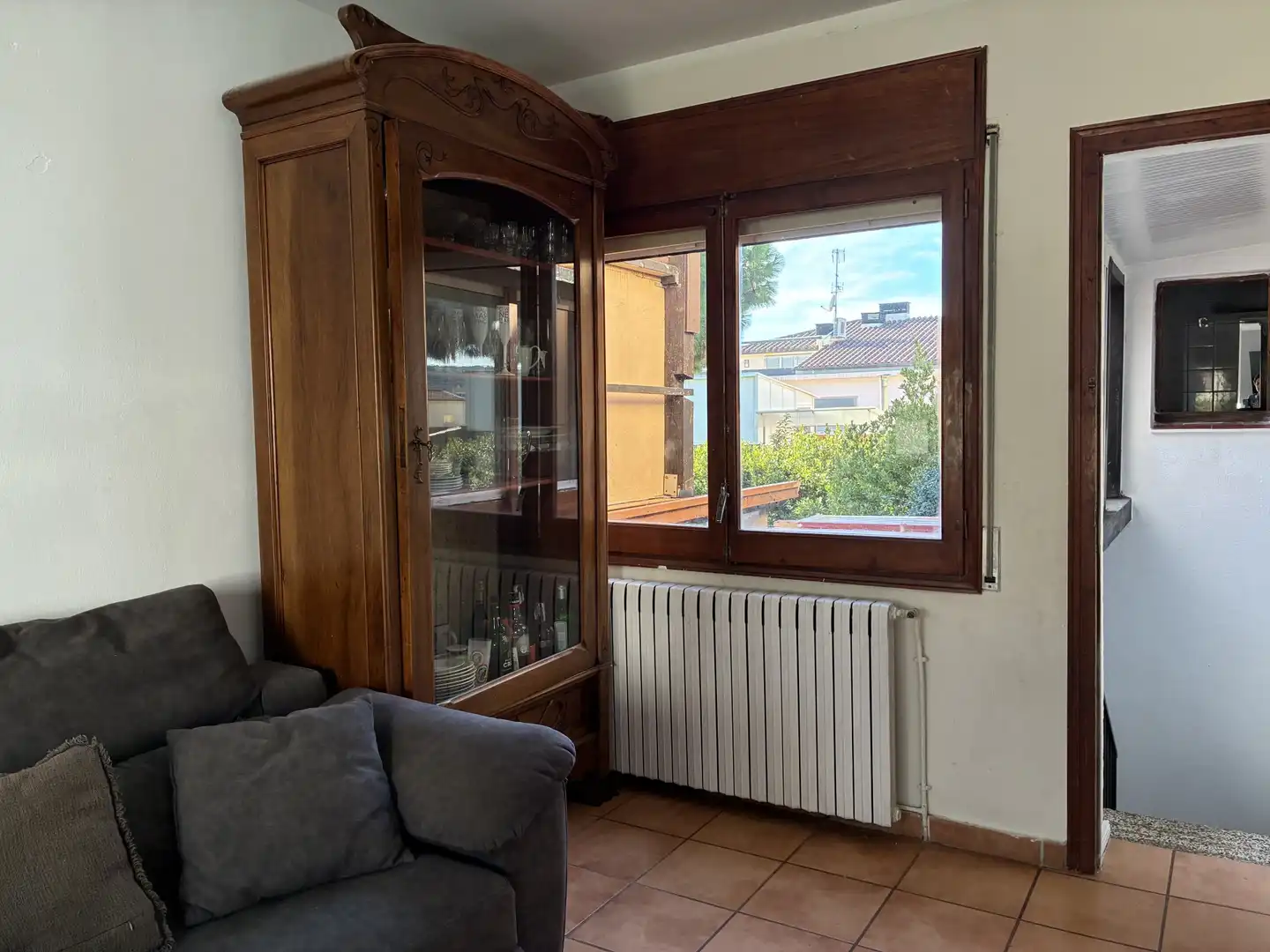Sala de estar de Casa adosada en venta en Sant Feliu de Guíxols con Calefacción, Trastero y Balcón