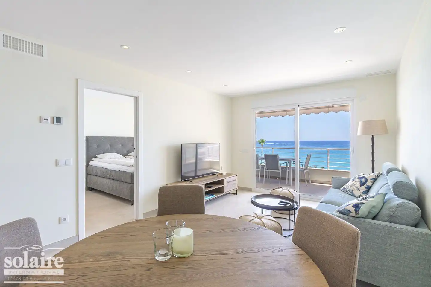 Dormitori de Apartament de lloguer en Altea amb Aire condicionat, Calefacció i Terrassa