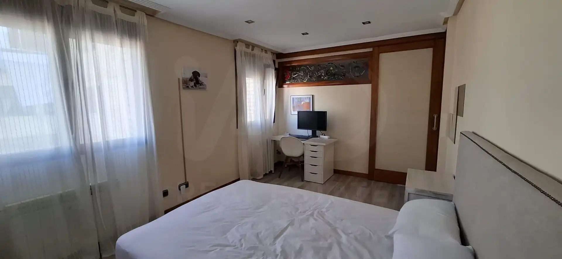 Bedroom of Flat for rent in León Capital   with Heating
