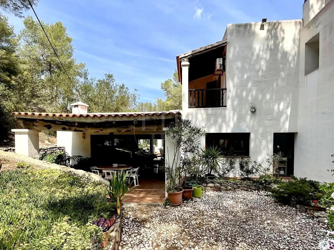 Jardí de Casa o xalet en venda en Sant Joan de Labritja amb Aire condicionat, Jardí privat i Piscina
