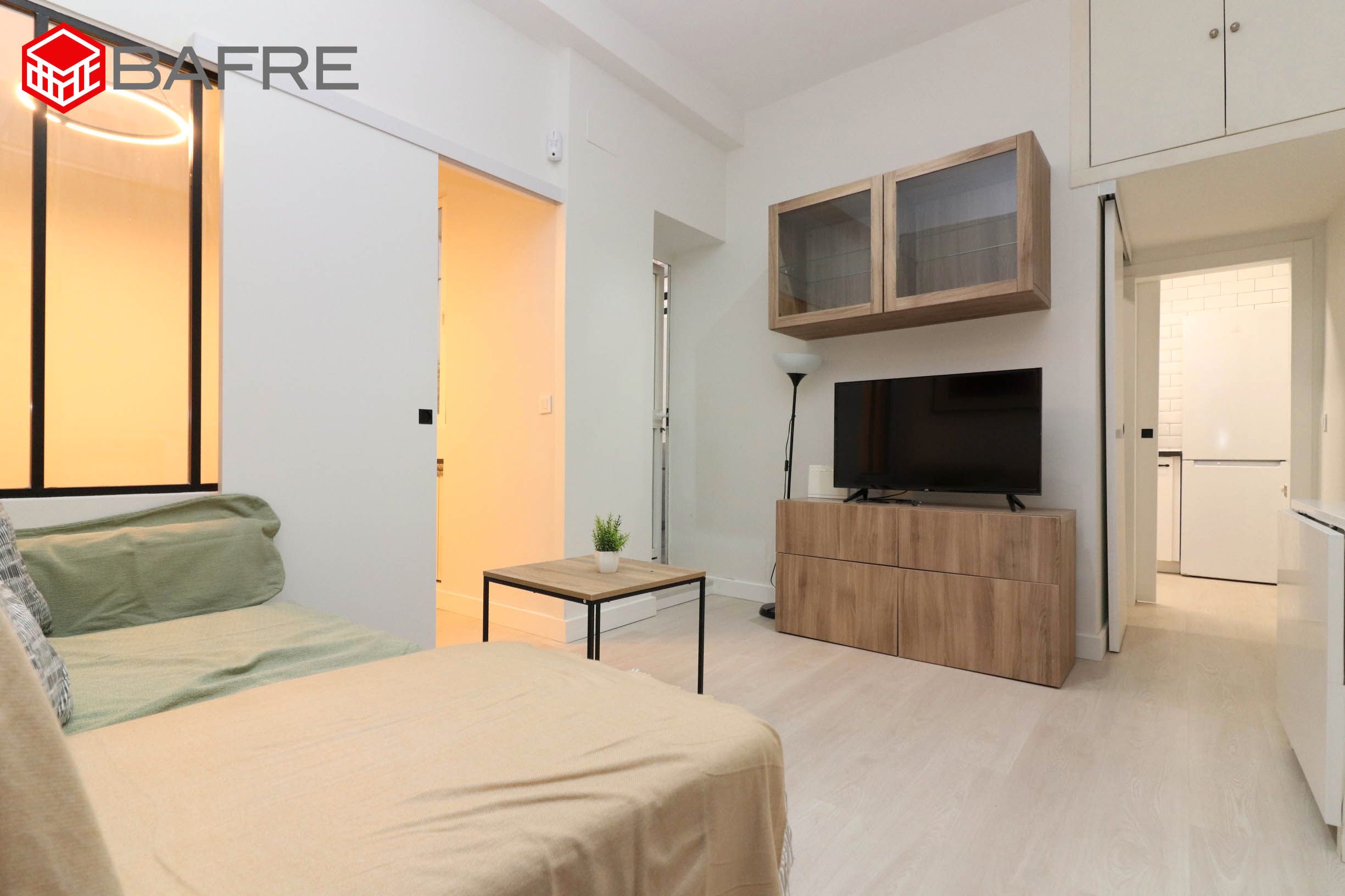Bedroom of Flat for sale in  Madrid Capital  with Heating