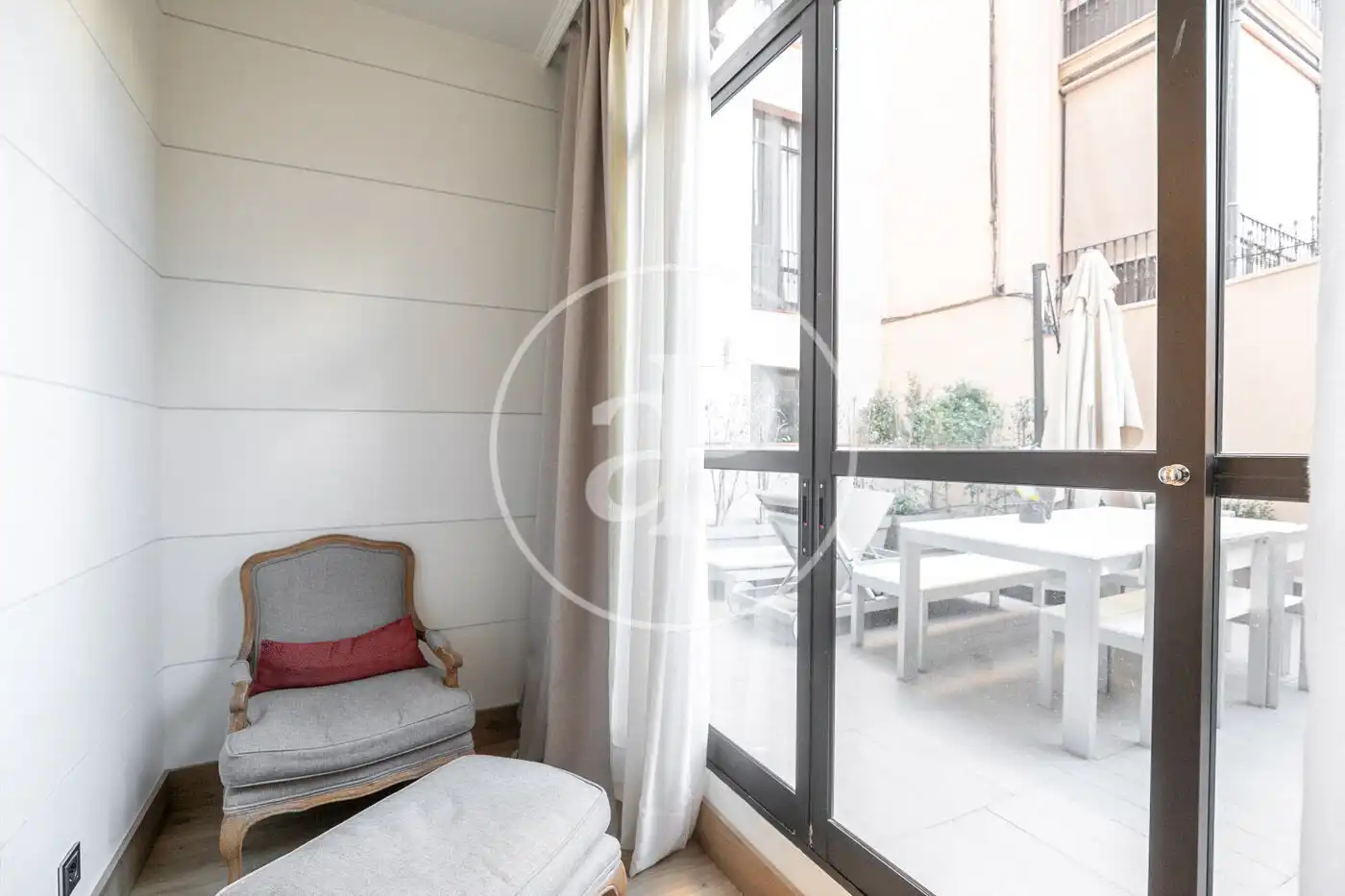 Terraza de Piso de alquiler en Barcelona con Aire acondicionado, Calefacción y Terraza