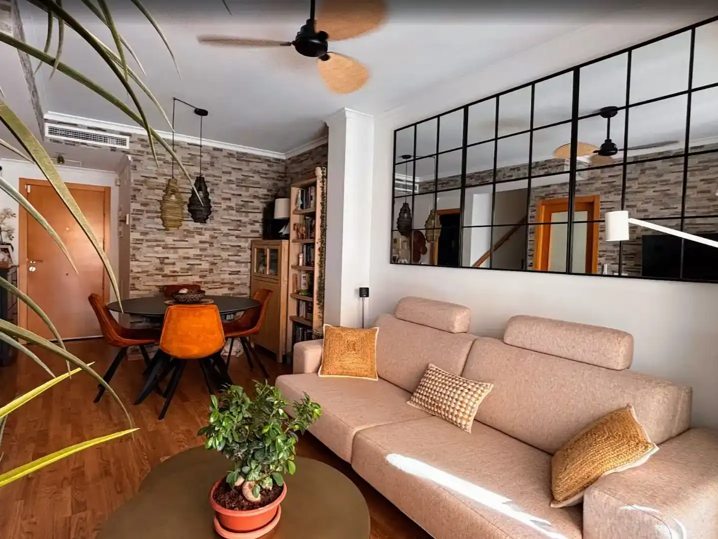 Living room of Flat for sale in Pedreguer  with Air Conditioner